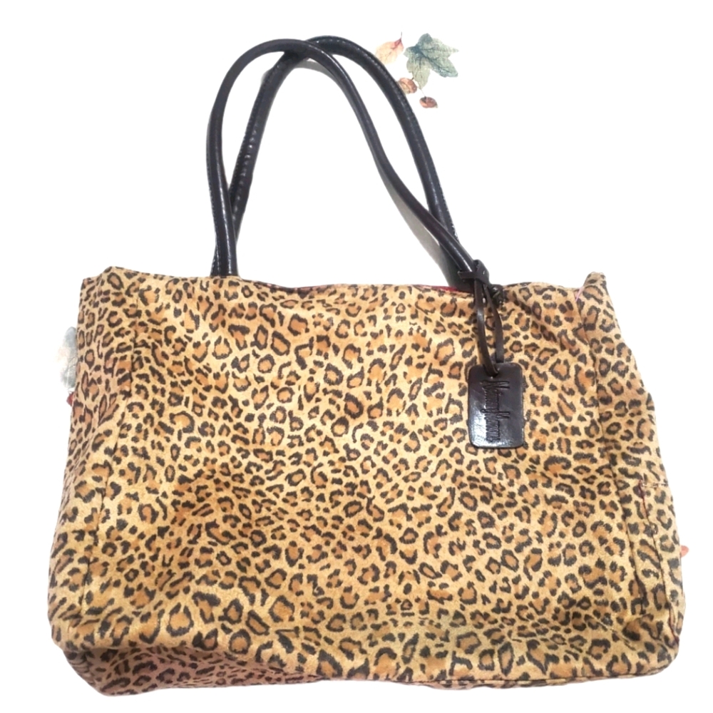 Neiman Marcus Tote Bag Leopard Print